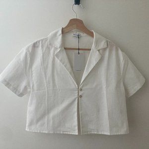 Pradegal Sloane top in white (size S)